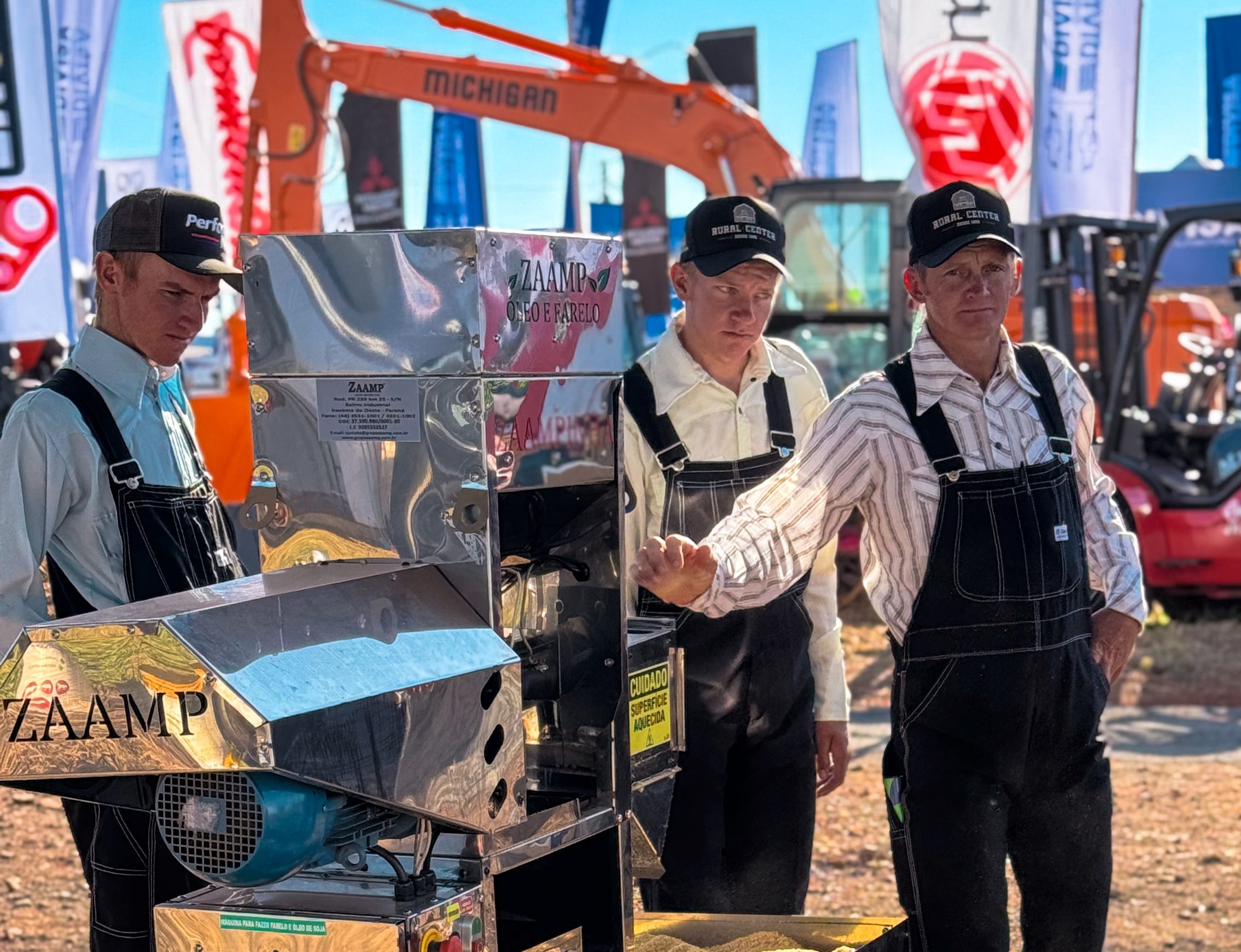 Innovar Feria 2025: ZAAMP ensina produtores a lucrar mais com soja no Paraguai